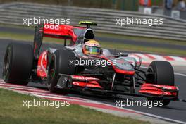 30.07.2010 Budapest, Hungary,  Lewis Hamilton (GBR), McLaren Mercedes  - Formula 1 World Championship, Rd 12, Hungarian Grand Prix, Friday Practice
