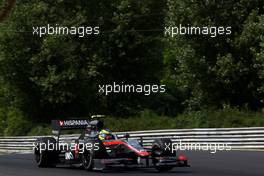 30.07.2010 Budapest, Hungary,  Bruno Senna (BRA), Hispania Racing F1 Team, HRT - Formula 1 World Championship, Rd 12, Hungarian Grand Prix, Friday Practice