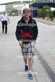 30.07.2010 Budapest, Hungary,  Sebastian Vettel (GER), Red Bull Racing - Formula 1 World Championship, Rd 12, Hungarian Grand Prix, Friday