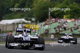 30.07.2010 Budapest, Hungary,  Rubens Barrichello (BRA), Williams F1 Team  - Formula 1 World Championship, Rd 12, Hungarian Grand Prix, Friday Practice
