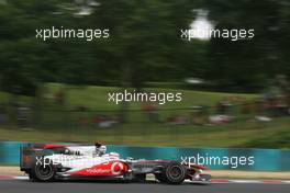 30.07.2010 Budapest, Hungary,  Jenson Button (GBR), McLaren Mercedes  - Formula 1 World Championship, Rd 12, Hungarian Grand Prix, Friday Practice