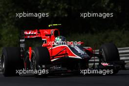 30.07.2010 Budapest, Hungary,  Lucas di Grassi (BRA), Virgin Racing - Formula 1 World Championship, Rd 12, Hungarian Grand Prix, Friday Practice