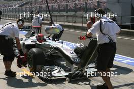 30.07.2010 Budapest, Hungary,  Michael Schumacher (GER), Mercedes GP  - Formula 1 World Championship, Rd 12, Hungarian Grand Prix, Friday Practice