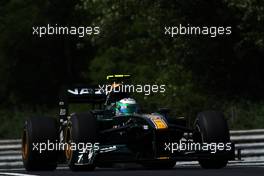 30.07.2010 Budapest, Hungary,  Heikki Kovalainen (FIN), Lotus F1 Team, T127 - Formula 1 World Championship, Rd 12, Hungarian Grand Prix, Friday Practice