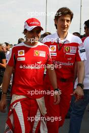 30.07.2010 Budapest, Hungary,  Felipe Massa (BRA), Scuderia Ferrari - Formula 1 World Championship, Rd 12, Hungarian Grand Prix, Friday