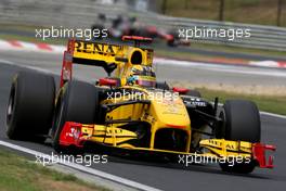 30.07.2010 Budapest, Hungary,  Robert Kubica (POL), Renault F1 Team  - Formula 1 World Championship, Rd 12, Hungarian Grand Prix, Friday Practice