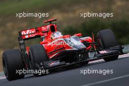 30.07.2010 Budapest, Hungary,  Timo Glock (GER), Virgin Racing  - Formula 1 World Championship, Rd 12, Hungarian Grand Prix, Friday Practice
