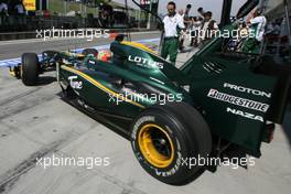 30.07.2010 Budapest, Hungary,  Jarno Trulli (ITA), Lotus F1 Team  - Formula 1 World Championship, Rd 12, Hungarian Grand Prix, Friday Practice