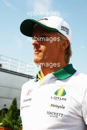 30.07.2010 Budapest, Hungary,  Heikki Kovalainen (FIN), Lotus F1 Team - Formula 1 World Championship, Rd 12, Hungarian Grand Prix, Friday