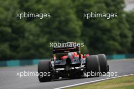 Lucas di Grassi (BRA), Virgin Racing  - Formula 1 World Championship, Rd 12, Hungarian Grand Prix, Friday Practice