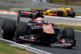 30.07.2010 Budapest, Hungary,  Sebastien Buemi (SUI), Scuderia Toro Rosso  - Formula 1 World Championship, Rd 12, Hungarian Grand Prix, Friday Practice
