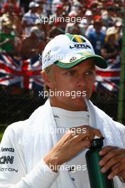01.08.2010 Budapest, Hungary,  Heikki Kovalainen (FIN), Lotus F1 Team - Formula 1 World Championship, Rd 12, Hungarian Grand Prix, Sunday Pre-Race Grid