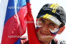 01.08.2010 Budapest, Hungary,  Race fans - Formula 1 World Championship, Rd 12, Hungarian Grand Prix, Sunday Podium