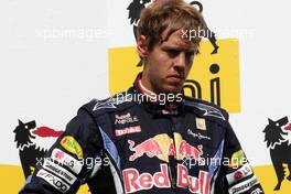 01.08.2010 Budapest, Hungary,  Sebastian Vettel (GER), Red Bull Racing - Formula 1 World Championship, Rd 12, Hungarian Grand Prix, Sunday Podium