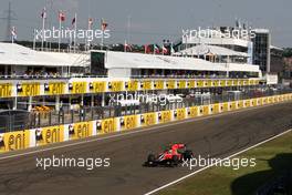 01.08.2010 Budapest, Hungary,  Lucas di Grassi (BRA), Virgin Racing VR-01 - Formula 1 World Championship, Rd 12, Hungarian Grand Prix, Sunday Race