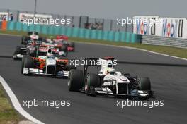 01.08.2010 Budapest, Hungary,  Pedro de la Rosa (ESP), BMW Sauber F1 Team - Formula 1 World Championship, Rd 12, Hungarian Grand Prix, Sunday Race