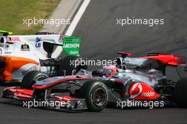 01.08.2010 Budapest, Hungary,  Jenson Button (GBR), McLaren Mercedes - Formula 1 World Championship, Rd 12, Hungarian Grand Prix, Sunday Race
