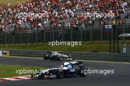 01.08.2010 Budapest, Hungary,  Nico Hulkenberg (GER), Williams F1 Team - Formula 1 World Championship, Rd 12, Hungarian Grand Prix, Sunday Race