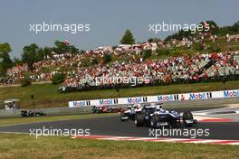 01.08.2010 Budapest, Hungary,  Rubens Barrichello (BRA), Williams F1 Team - Formula 1 World Championship, Rd 12, Hungarian Grand Prix, Sunday Race