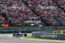 01.08.2010 Budapest, Hungary,  Rubens Barrichello (BRA), Williams F1 Team, FW32 - Formula 1 World Championship, Rd 12, Hungarian Grand Prix, Sunday Race