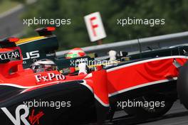 01.08.2010 Budapest, Hungary,  Timo Glock (GER), Virgin Racing - Formula 1 World Championship, Rd 12, Hungarian Grand Prix, Sunday Race