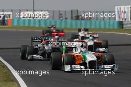 01.08.2010 Budapest, Hungary,  Adrian Sutil (GER), Force India F1 Team - Formula 1 World Championship, Rd 12, Hungarian Grand Prix, Sunday Race