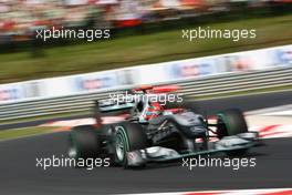 01.08.2010 Budapest, Hungary,  Michael Schumacher (GER), Mercedes GP Petronas - Formula 1 World Championship, Rd 12, Hungarian Grand Prix, Sunday Race