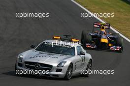 01.08.2010 Budapest, Hungary, The Safety car was called out - Formula 1 World Championship, Rd 12, Hungarian Grand Prix, Sunday Race