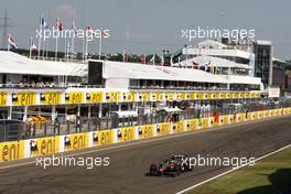 01.08.2010 Budapest, Hungary,  Bruno Senna (BRA), Hispania Racing F1 Team HRT - Formula 1 World Championship, Rd 12, Hungarian Grand Prix, Sunday Race