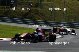01.08.2010 Budapest, Hungary,  Sébastien Buemi (SUI), Scuderia Toro Rosso - Formula 1 World Championship, Rd 12, Hungarian Grand Prix, Sunday Race