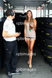 31.07.2010 Budapest, Hungary,  Gary Paffett (GBR), Test Driver, McLaren Mercedes, Jessica Michibata (JPN) girlfriend of Jenson Button (GBR) - Formula 1 World Championship, Rd 12, Hungarian Grand Prix, Saturday