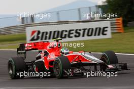 31.07.2010 Budapest, Hungary,  Lucas di Grassi (BRA), Virgin Racing - Formula 1 World Championship, Rd 12, Hungarian Grand Prix, Saturday Qualifying