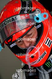 31.07.2010 Budapest, Hungary,  Michael Schumacher (GER), Mercedes GP Petronas - Formula 1 World Championship, Rd 12, Hungarian Grand Prix, Saturday Practice