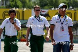 29.07.2010 Budapest, Hungary,  Heikki Kovalainen (FIN), Lotus F1 Team - Formula 1 World Championship, Rd 12, Hungarian Grand Prix, Thursday