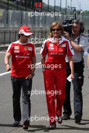 29.07.2010 Budapest, Hungary,  Felipe Massa (BRA), Scuderia Ferrari - Formula 1 World Championship, Rd 12, Hungarian Grand Prix, Thursday