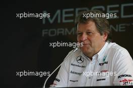 29.07.2010 Budapest, Hungary,  Norbert Haug (GER), Mercedes, Motorsport chief - Formula 1 World Championship, Rd 12, Hungarian Grand Prix, Thursday Press Conference