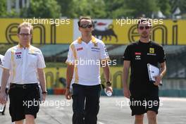 29.07.2010 Budapest, Hungary,  Robert Kubica (POL), Renault F1 Team - Formula 1 World Championship, Rd 12, Hungarian Grand Prix, Thursday