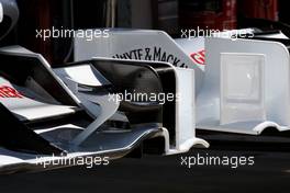 29.07.2010 Budapest, Hungary,  Force India F1 Team front wing detail - Formula 1 World Championship, Rd 12, Hungarian Grand Prix, Thursday