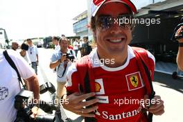 29.07.2010 Budapest, Hungary,  Fernando Alonso (ESP), Scuderia Ferrari  - Formula 1 World Championship, Rd 12, Hungarian Grand Prix, Thursday