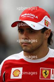 29.07.2010 Budapest, Hungary,  Felipe Massa (BRA), Scuderia Ferrari - Formula 1 World Championship, Rd 12, Hungarian Grand Prix, Thursday