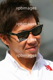 29.07.2010 Budapest, Hungary,  Kamui Kobayashi (JAP), BMW Sauber F1 Team - Formula 1 World Championship, Rd 12, Hungarian Grand Prix, Thursday