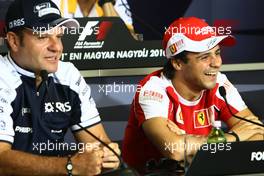 29.07.2010 Budapest, Hungary,  Felipe Massa (BRA), Scuderia Ferrari  - Formula 1 World Championship, Rd 12, Hungarian Grand Prix, Thursday Press Conference