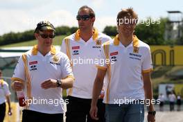 29.07.2010 Budapest, Hungary,  Vitaly Petrov (RUS), Renault F1 Team - Formula 1 World Championship, Rd 12, Hungarian Grand Prix, Thursday