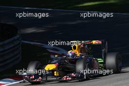 10.09.2010 Monza, Italy,  Mark Webber (AUS), Red Bull Racing  - Formula 1 World Championship, Rd 14, Italian Grand Prix, Friday Practice