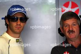 10.09.2010 Monza, Italy,  Bruno Senna (BRA), Hispania Racing F1 Team, HRT - Formula 1 World Championship, Rd 14, Italian Grand Prix, Friday Practice