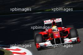 10.09.2010 Monza, Italy,  Felipe Massa (BRA), Scuderia Ferrari  - Formula 1 World Championship, Rd 14, Italian Grand Prix, Friday Practice