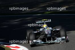 10.09.2010 Monza, Italy,  Nico Rosberg (GER), Mercedes GP  - Formula 1 World Championship, Rd 14, Italian Grand Prix, Friday Practice