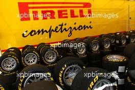 10.09.2010 Monza, Italy,  Pirelli tyres - Formula 1 World Championship, Rd 14, Italian Grand Prix, Friday