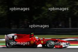 10.09.2010 Monza, Italy,  Fernando Alonso (ESP), Scuderia Ferrari, F10 - Formula 1 World Championship, Rd 14, Italian Grand Prix, Friday Practice