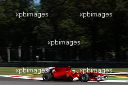 10.09.2010 Monza, Italy,  Felipe Massa (BRA), Scuderia Ferrari, F10 - Formula 1 World Championship, Rd 14, Italian Grand Prix, Friday Practice